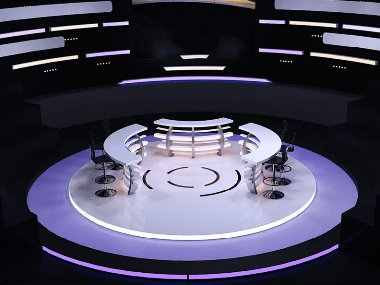 News Anchor Desk