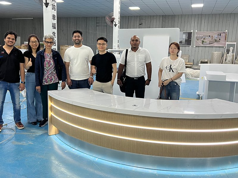 Hospital Reception Desk